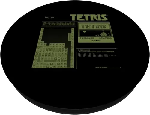 Vista 2 de Tetris PopSockets intercambiables de 8 bits