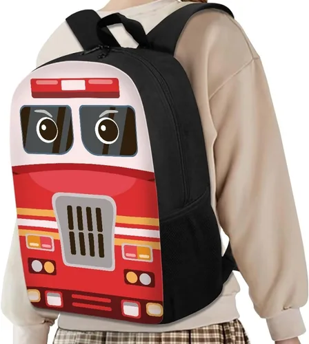 Vista 174 de HUGS IDEA Los animales frescos 3D niños escuela libro bolsa niños impresión mochilas, Baloncesto, Moderno
