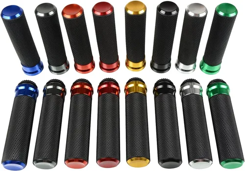 Vista 4 de Accesorios universales de aluminio CNC para motocicleta, manillar de mano, agarre para Kawasaki Z900 para VERSYS 1000 NINJA 650R ER6F ER6N NINJA