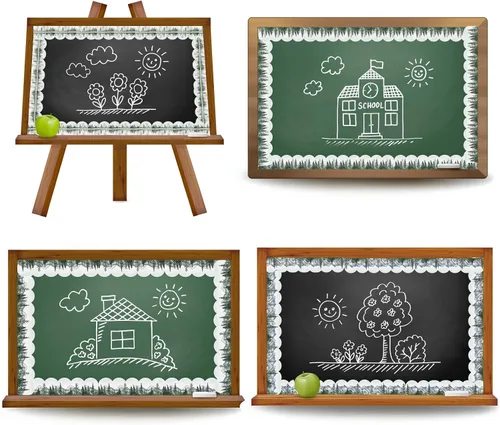 Vista 4 de 69 pies, diseño de bosque de acuarela, 4 diseños, calcomanías autoadhesivas para borde, botánico, vegetación, decoración de borde decorativo