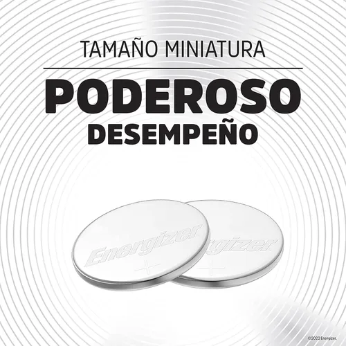 Vista 4 de Reloj energizador/baterías electrónicas, 3 voltios, 2032, 2 baterías (pila de botón de litio)