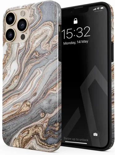 Vista 119 de BURGA Funda de teléfono para iPhone 12 Pro Max, bonita, moderna, estética, con patrón, protección rígida, se adapta a Apple iPhone 12 Pro Max