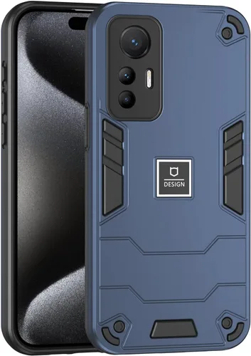 Vista 44 de Funda compatible con Redmi A1, compatible con Redmi A2 2 en 1 [PC dura + TPU], funda de teléfono negra
