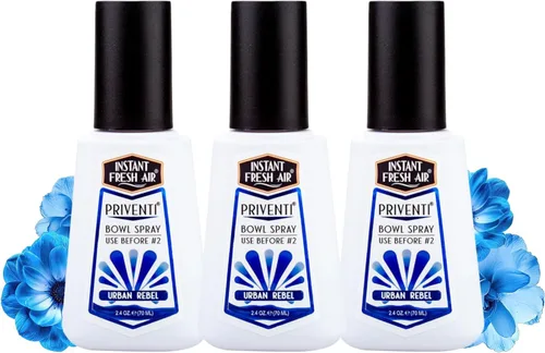 Vista 15 de Priventi - Spray para inodoro y baño eliminador de olores para hombres, hasta 120 usos, eliminación de olores de tamaño de viaje para #2 - Para