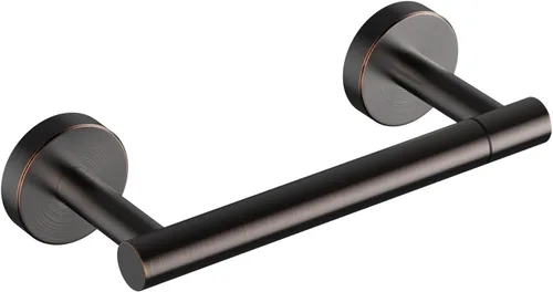 Vista 15 de FORIOUS Soporte de pared para papel higiénico, soporte de rollo de papel higiénico de doble poste giratorio de acero inoxidable para baño