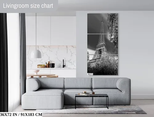 Vista 7 de Eiffel Tower, Paris, France - Print/Canvas/Acrylic/Metal (Acrylic Print, 16x20 Inches)