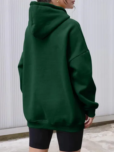 Vista 19 de AUTOMET Sudaderas con capucha de gran tamaño para mujer, sudaderas de forro polar con capucha 2024, ropa de otoño, trajes de moda, suéter de invierno