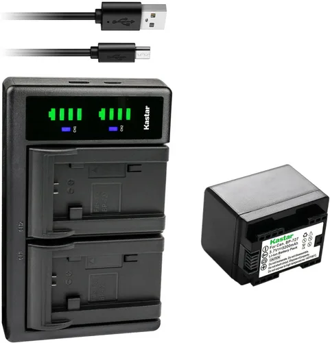 Vista 8 de Kastar Cargador de batería USB LTD2 para Canon VIXIA HF R600 HFR600, VIXIA HF R700 HFR700, VIXIA HF R800 HFR800, LEGRIA HF M36 HFM36, LEGRIA HF M38
