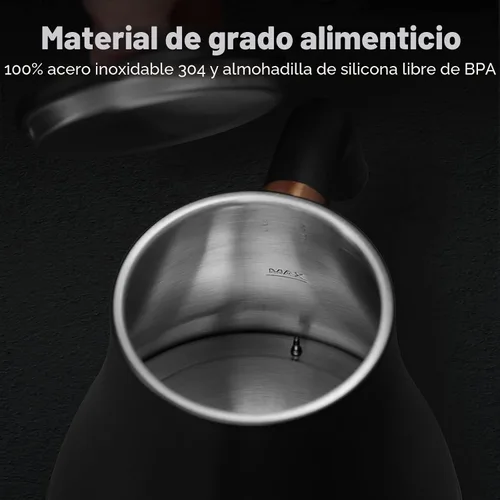 Vista 7 de Mecity Hervidor eléctrico de cuello de cisne para verter sobre hervidor de ± 1 ℉, control de temperatura, caldera de agua de calentamiento rápido