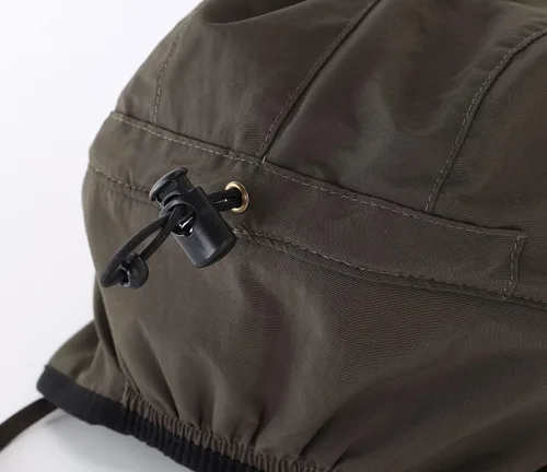 Vista 8 de Home Prefer Gorros de invierno impermeables para hombre, gorra de béisbol con forro polar cálido
