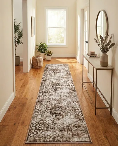 Vista 29 de Rugs.com Alfombra de la colección Monte Carlo, alfombra mediana marrón de 2 pies 2 pulgadas x 3 pies perfecta para salas de estar, comedores grandes