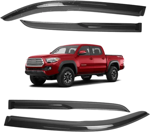 Vista 168 de Viseras para ventanas para Mazda 3 Sedán 4 puertas 2004 2005 2006 2007 2008 2009 estilo JDM Mugen, deflector de viento, protector solar y de lluvia