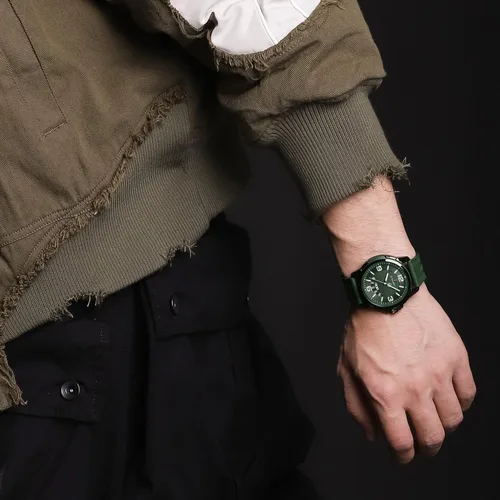 Vista 6 de NAVIFORCE Reloj impermeable para hombres, mujeres, niños y niñas, analógico, militar, deportivo, unisex, correa de silicona