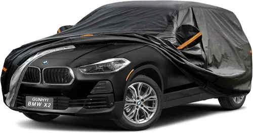 Vista 108 de GUNHYI - Funda para automóvil SUV de 7 capas, ajuste personalizado para BMW X1 (2010-2025), impermeable para todo tipo de clima, resistente
