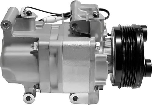 Vista 2 de RYC Nuevo compresor de CA y embrague de A/C EH463 (se adapta a Mazda 3 2.0/2.3L 2004, 2005, 2006, 2007, 2008, 2009. 5 ranura, polea de 3.858 in)