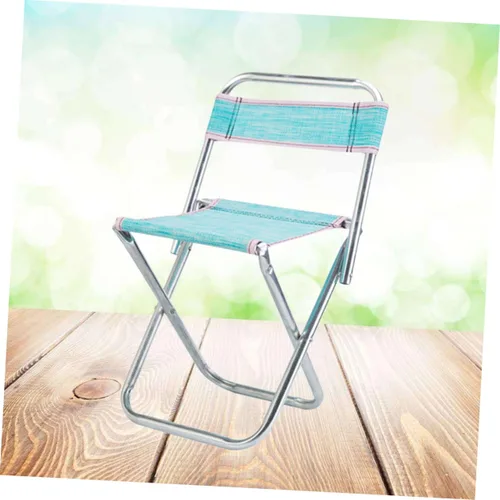 Vista 2 de Silla plegable para camping, taburete plegable, taburete de pesca, taburete de camping, silla de pesca, viajes al aire libre