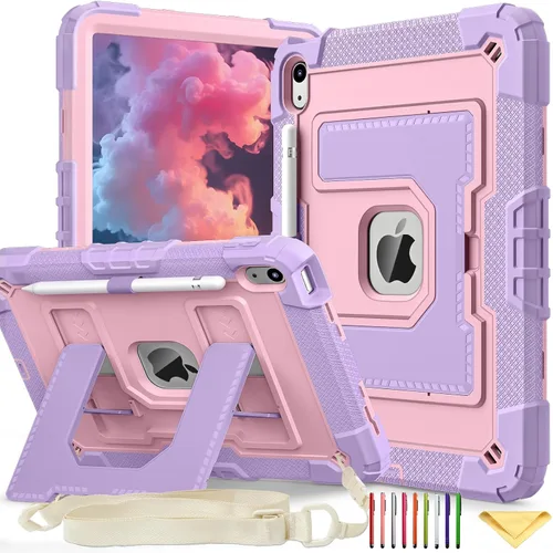 Vista 36 de Funda transparente con soporte para iPad Air 3 (Air 3ª generación) de 10.5 pulgadas 2019 y iPad Pro de 10.5 pulgadas 2017 con soporte