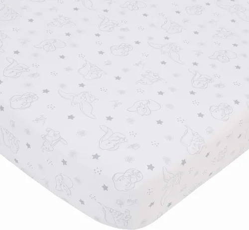 Vista 8 de Todo para Niños Disney Mickey Mouse - Sábana Bajera Ajustable para Cuna de Confeti de Mickey, Colores Rojo, Amarillo, Negro y Blanco Disney Mickey
