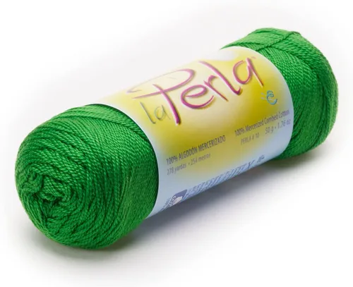 Vista 29 de LA Perla de Omega - Hilo Perle 100% algodón mercerizado ideal para ganchillo fino - Color: 01 - Blanco 601