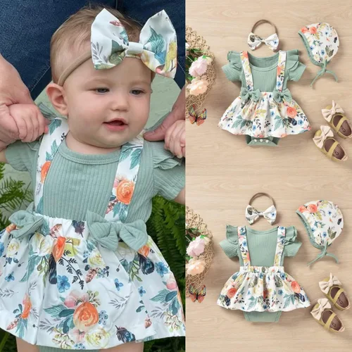 Vista 3 de Unutiylo Ropa prematura para niña recién nacida
