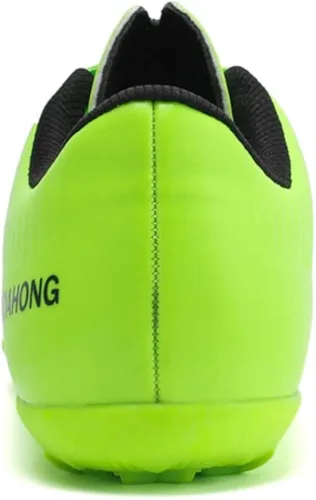 Vista 3 de WCCICSS Zapatos de fútbol para hombre con tacos de césped TF atléticos de fútbol para exteriores e interiores