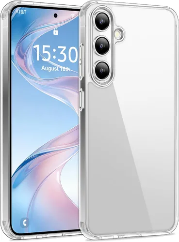 Vista 10 de USLAI - Carcasa para Samsung Galaxy S23 5G, soporte de anillo de cámara Negro