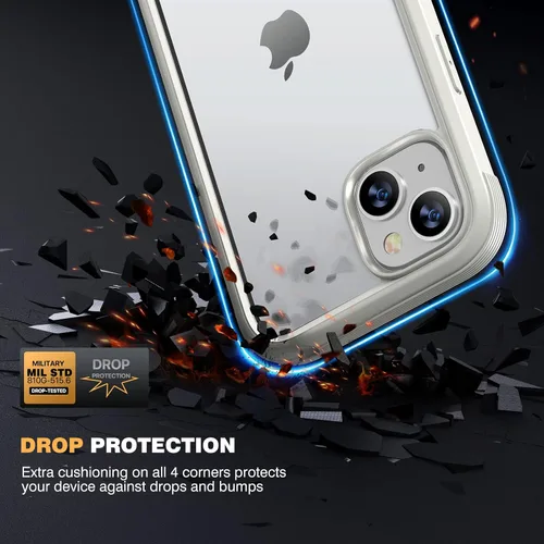 Vista 994 de DIACLARA - Funda transparente compatible con iPhone XR 6.1 pulgadas 2018