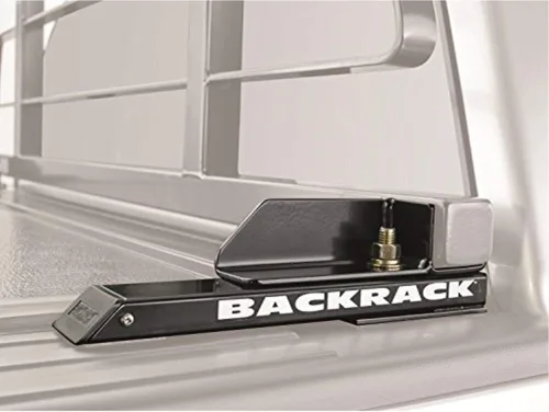 Vista 4 de RealTruck Backrack Marco de Estante Semi-Persianas + Kit de Hardware para uso con caja de herramientas de 21 pulgadas, combo Sin Perforación