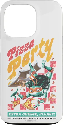 Vista 10 de Teenage Mutant Ninja Turtles: Mutant Mayhem Mikey Pizza - Funda para iPhone 17