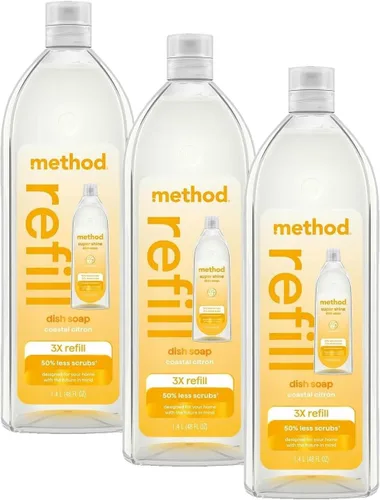 Vista 10 de method Super Shine - Jabón líquido para platos, aroma Dewy Daze, 16 onzas