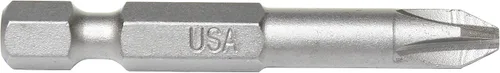 Vista 10 de Mayhew Tools 19213-10 USA Phillips Power Bit, n.º 1 x 2 pulgadas, paquete de 10