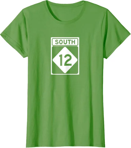 Vista 54 de Highway 12 South NC Outer Banks North Carolina Hwy - Camiseta, Negro, S