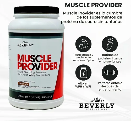Vista 4 de Beverly International Muscle Provider - Proteína de suero de leche
