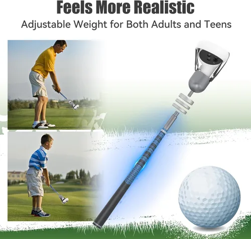Vista 6 de DGPCT VR Golf Club for Oculus Quest 2, 1 1 Sleeve Quest 2 Controller, Vr Golf Handle Compatible with Meta Golf Game, Aluminum VR Golf Club
