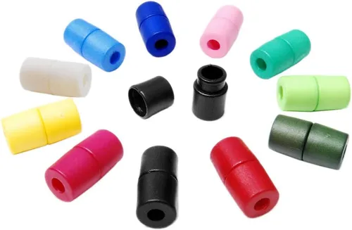 Vista 6 de CooBigo Plastic Buckles Lanyard Safety Breakaway Pop Barrel Connectors Negro 100pack