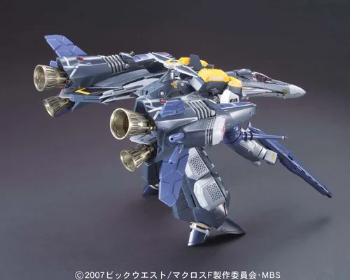 Vista 6 de Bandai Macross Frontier F VF-25S Mesías blindado Valquiria Ozuma Escala 1/72