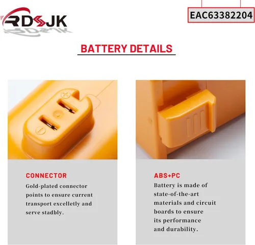 Vista 5 de EAC63382204 EAC63382202 Batería para LG A9 MAX A9M A9MULTI A958 A958SA A958SK Cable Zero A9, A9 Plus A902RM A905M A907GMS A905RM A908MVR A927KR GMS
