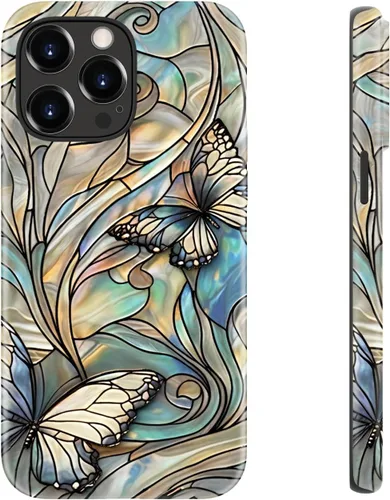 Vista 11 de LUHOURI Funda para iPhone 12 Mini, compatible con carga inalámbrica, doble capa, interior de silicona suave + carcasa exterior dura, bonito diseño