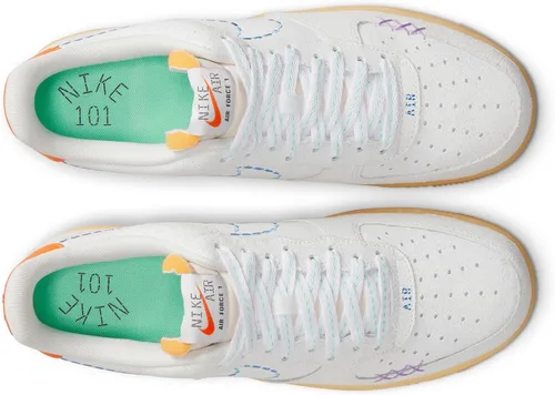 Vista 4 de Nike Air Force 1 07 LV8 Blanco University Blue 101