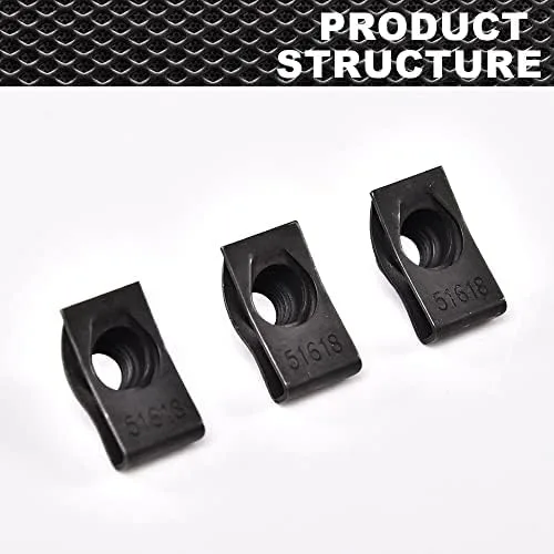 Vista 7 de CROSSDESIGN Juego de 6 tornillos Torx y tuerca plana compatibles con Polaris Ranger RZR General Body