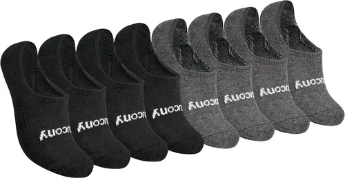 Vista 5 de Saucony 8 pares de calcetines invisibles acolchados para mujer. Armario (8 Pares)