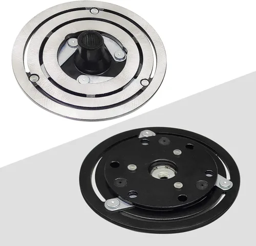 Vista 4 de Saihisday Kit de ensamblaje de embrague del compresor de CA Reemplazo de la bobina del compresor de CA para F-250 para F-350 para F-450 para F-550