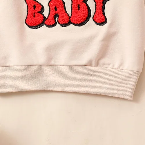 Vista 6 de Xiaodriceee Sudadera de Navidad para bebé, niño, niña, sudadera de cuello redondo, suéter de manga larga, ropa de invierno
