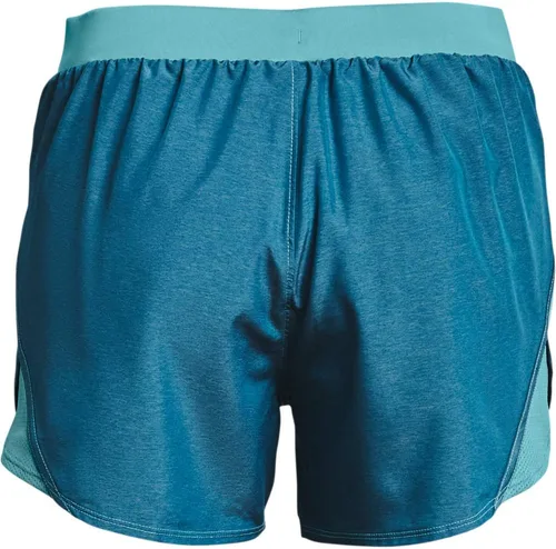 Vista 61 de Under Armour Women's Fly by 2.0 Running Shorts (027) negro / azul glaciar / reflectante