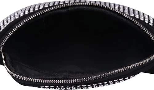 Vista 4 de Riñonera con diamantes de imitación para mujer, riñonera con diamantes brillantes, bolsa cruzada para la cintura, bolso para teléfono para niñas