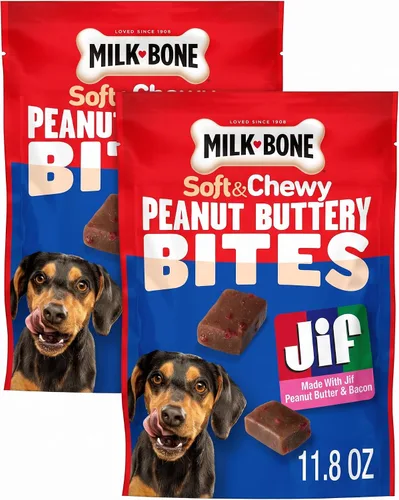Vista 18 de Milk-Bone Golosinas bañadas en mantequilla de maní para perros