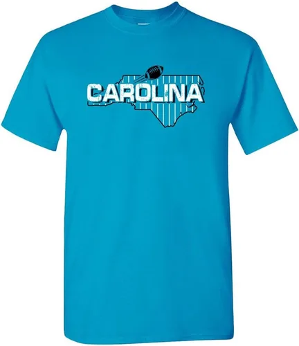 Vista 37 de Xtreme Apparrel Camiseta para hombre Team Field Map para aficionados al fútbol Dallas - Camisa azul marino