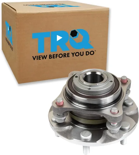 Vista 128 de TRQ Cojinete de rueda lateral del pasajero trasero y conjunto de cubo compatible con Ram ProMaster 1500 ProMaster 2500 ProMaster 3500 2014-2023