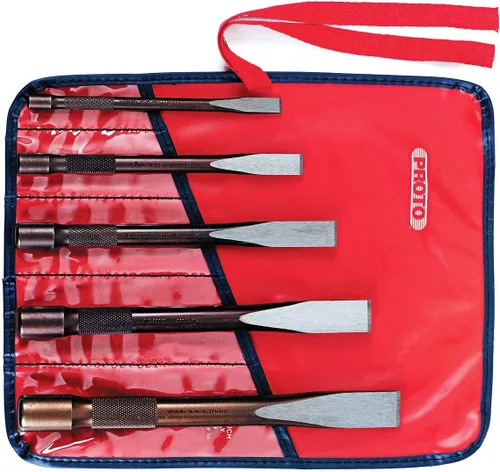 Vista 2 de Stanley Proto J86000 Proto - Juego de cinceles superresistentes (5 piezas)