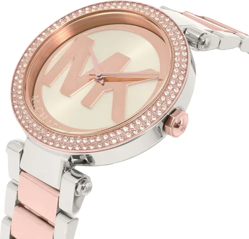Vista 2 de Michael Kors Parker MK6314 reloj de dos tonos para mujer